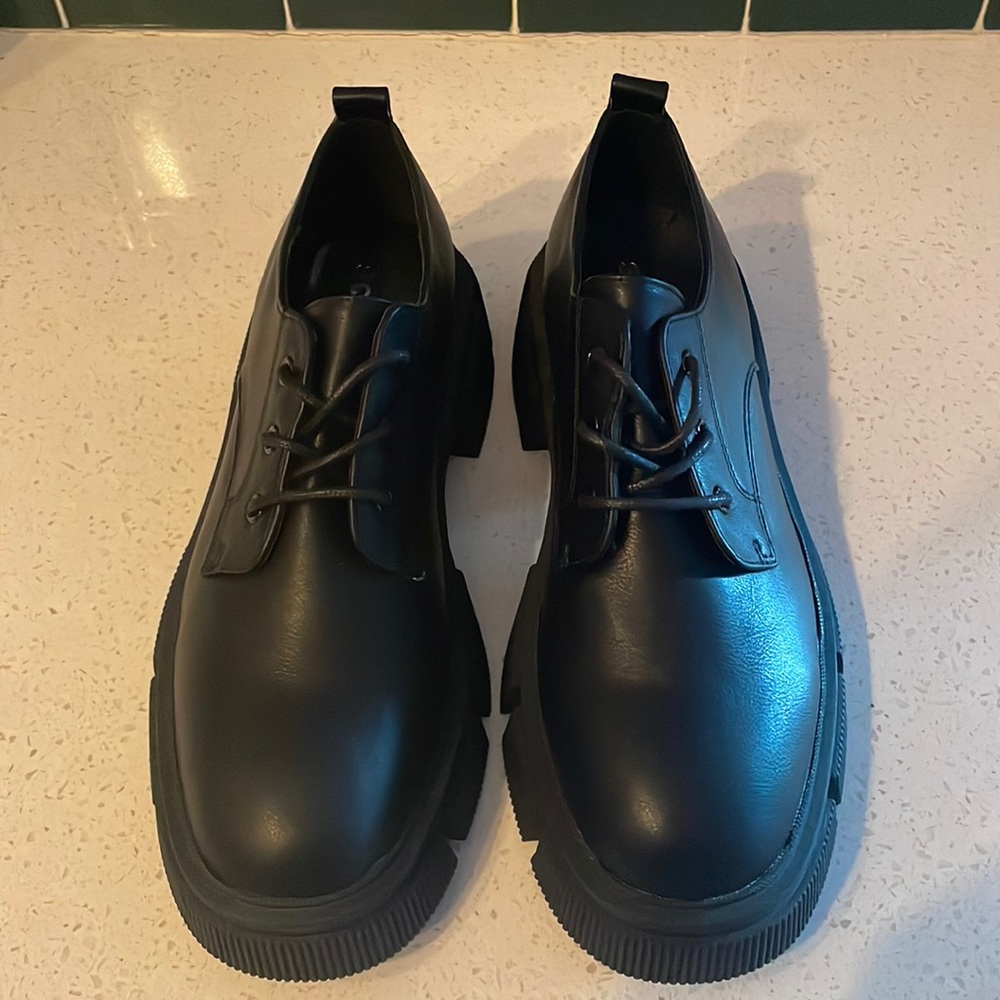 Schubert Lancey chunky lace up shoes